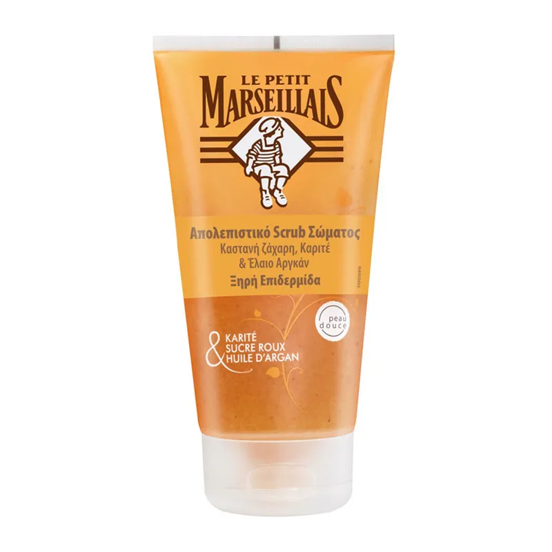 Scrub Σώματος Με Καστανή Ζάχαρη, Kαριτέ & Έλαιο Argan