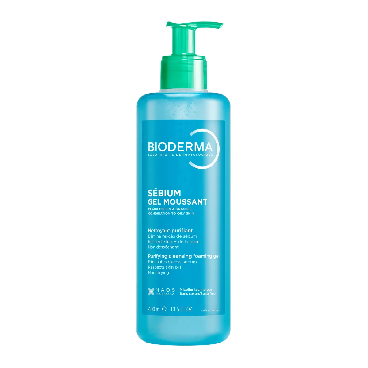 Sébium Gel Moussant Purifying Cleansing Gel For Oily Acne-Prone Skin