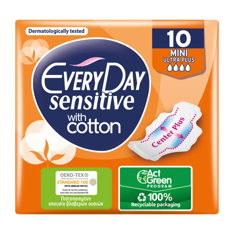 Sensitive Cotton Ultra Plus Mini
