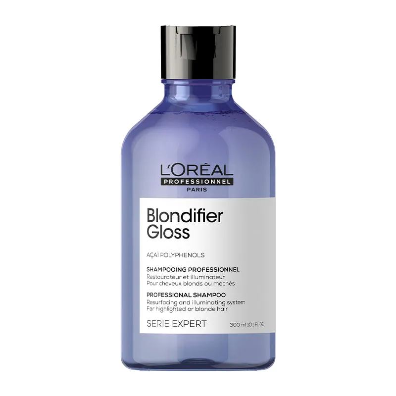 Serie Expert Blondifier Gloss Shampoo For Blonde Hair Gentle Cleanse