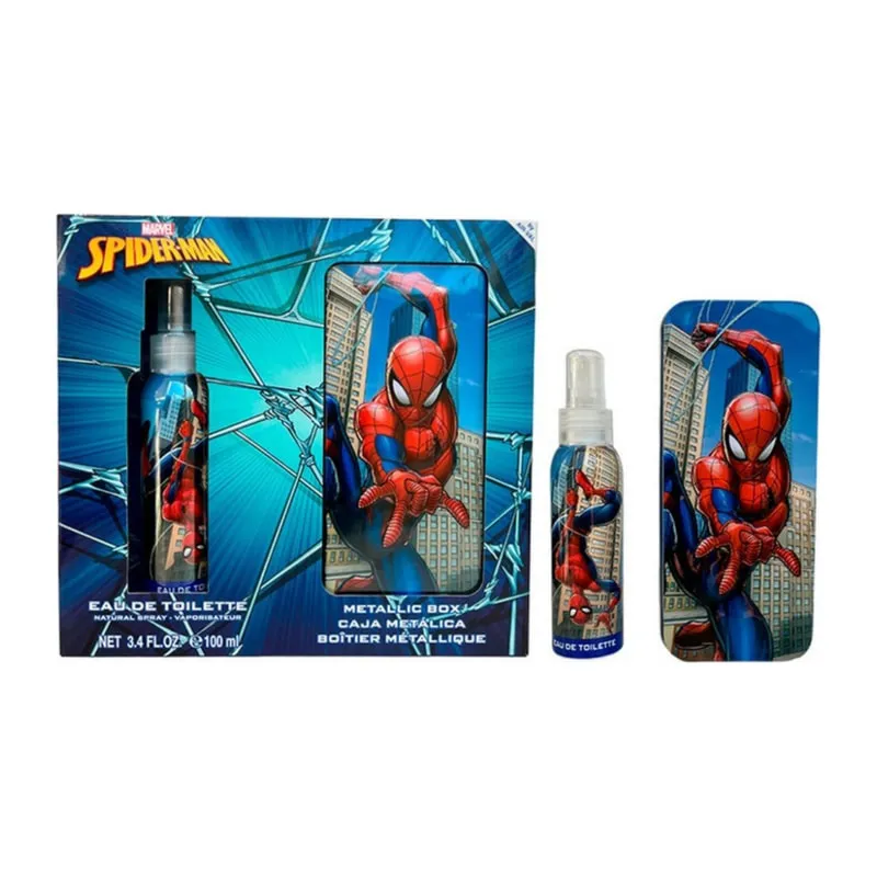 Set Eau De Toilette Natural Spray & Metallic Box