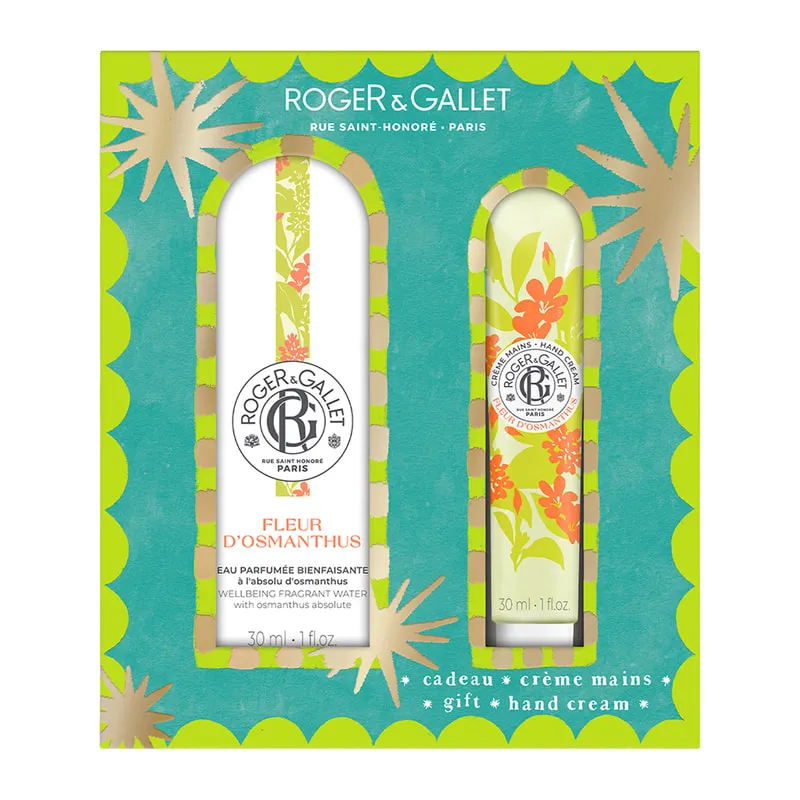 Fleur D' Osmanthus Christmas Gift Set: Fragrant Water & Hand Cream