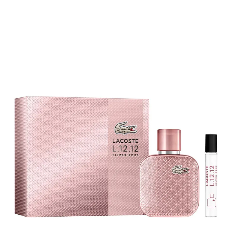Set L.12.12 Silver Rose Eau De Parfum & Mini