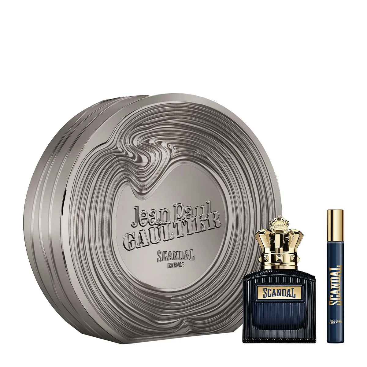 Set Scandal Intense Eau De Parfum Intense For Him & Spritzer