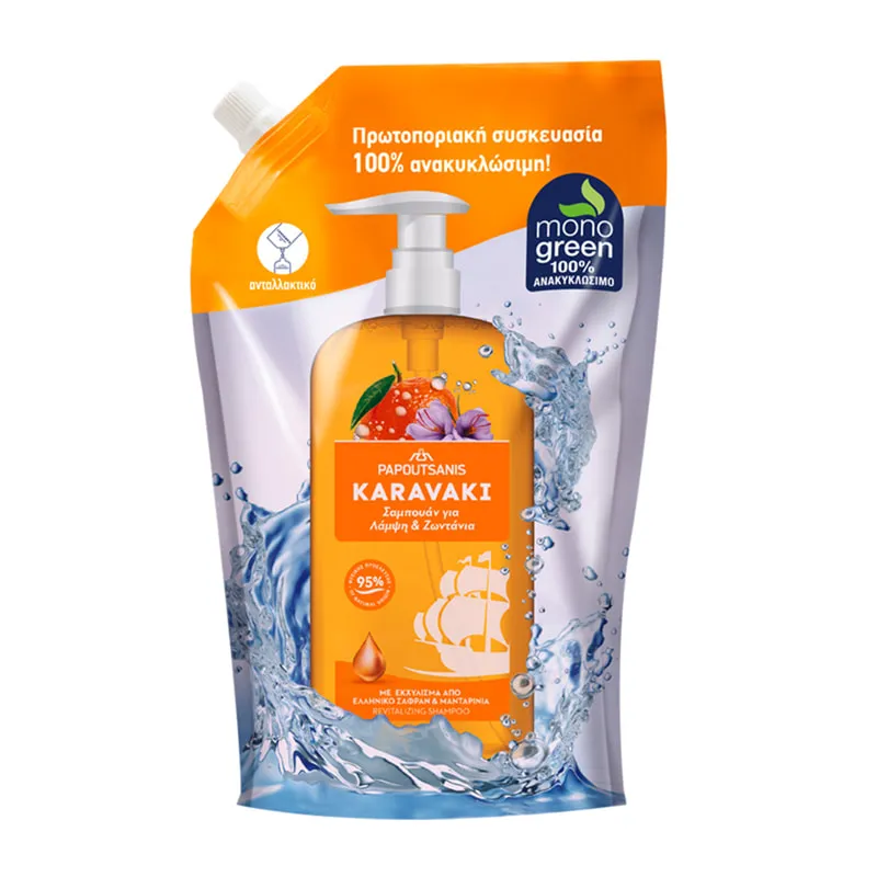 Shampoo Pouch Refill Shine & Vitality