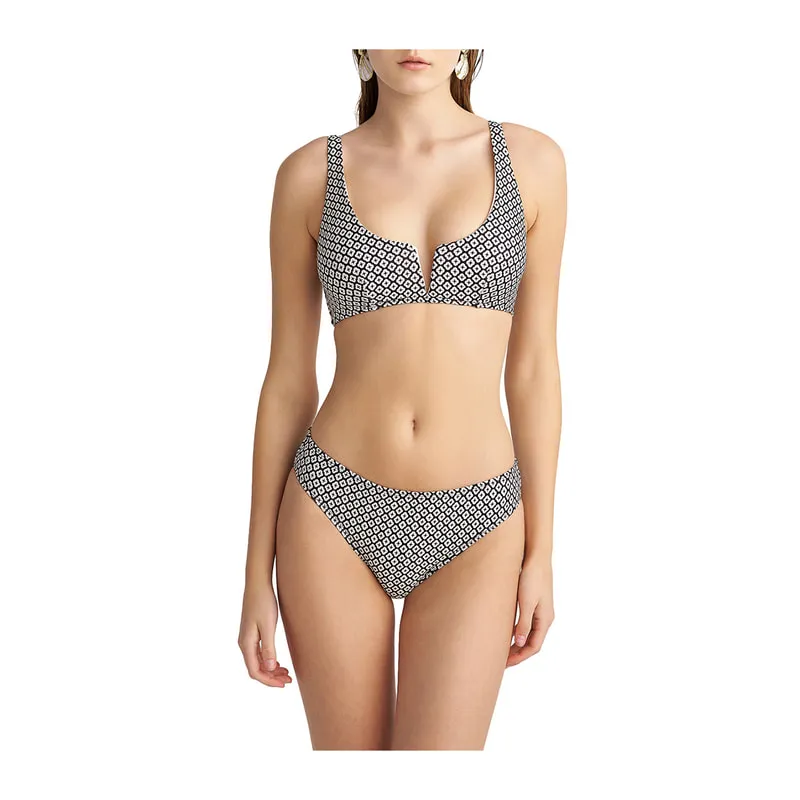 Shells printed bikini bottoms