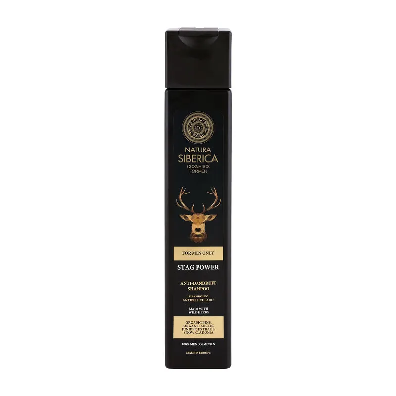 Ανδρικό Σαμπουάν Κατά Της Πιτυρίδας Siberian Stag Power