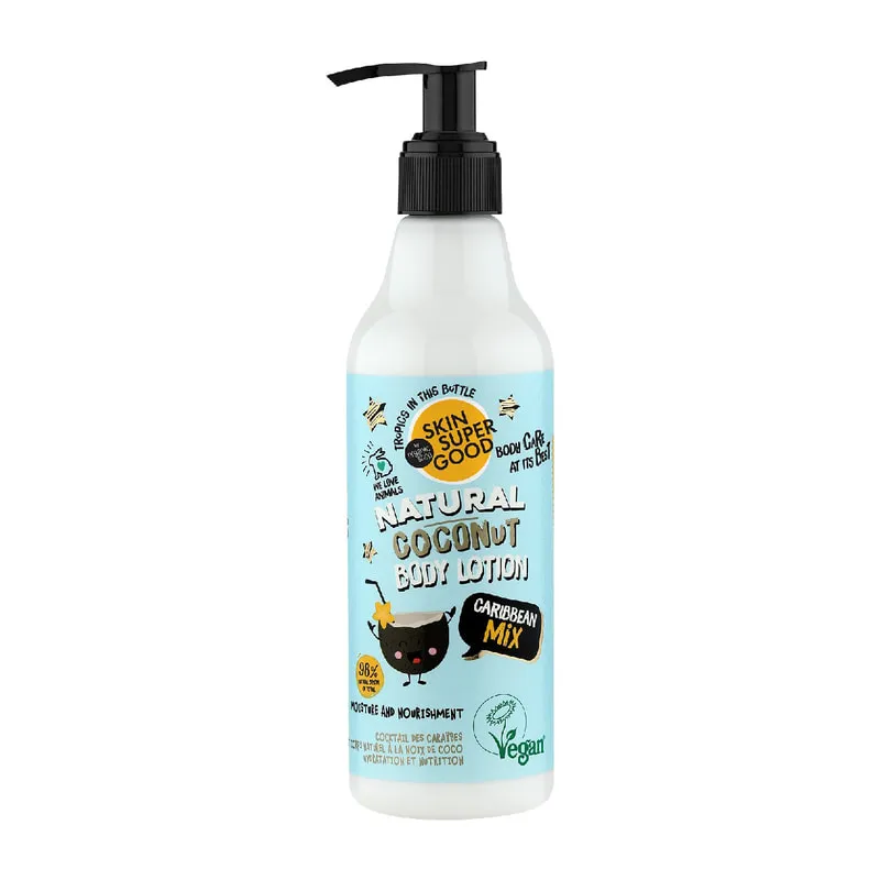 Skin Super Good Natural Coconut Body Lotion Caribbean Mix
