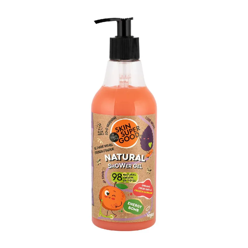 Skin Super Good Natural Shower Gel "Energy Bomb"