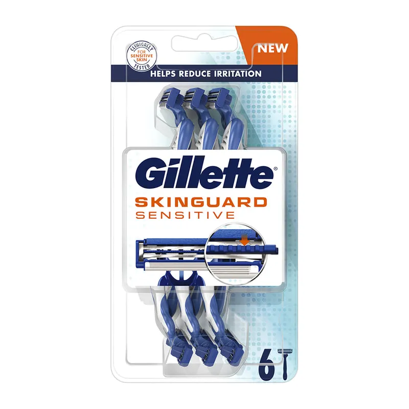 SkinGuard Sensitive Disposable Razors