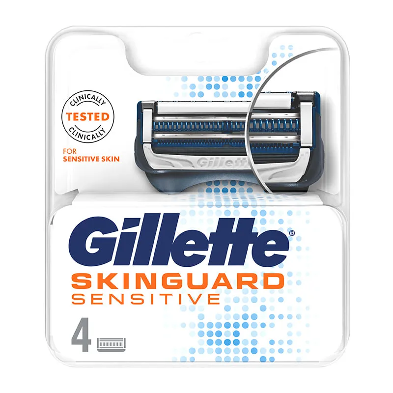 SkinGuard Sensitive Razor Blades For Men