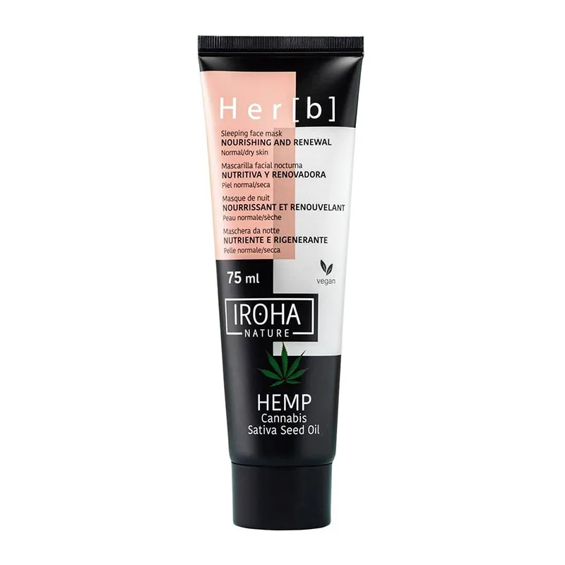 Sleeping Face Mask HEMP Nourishing & Renewal