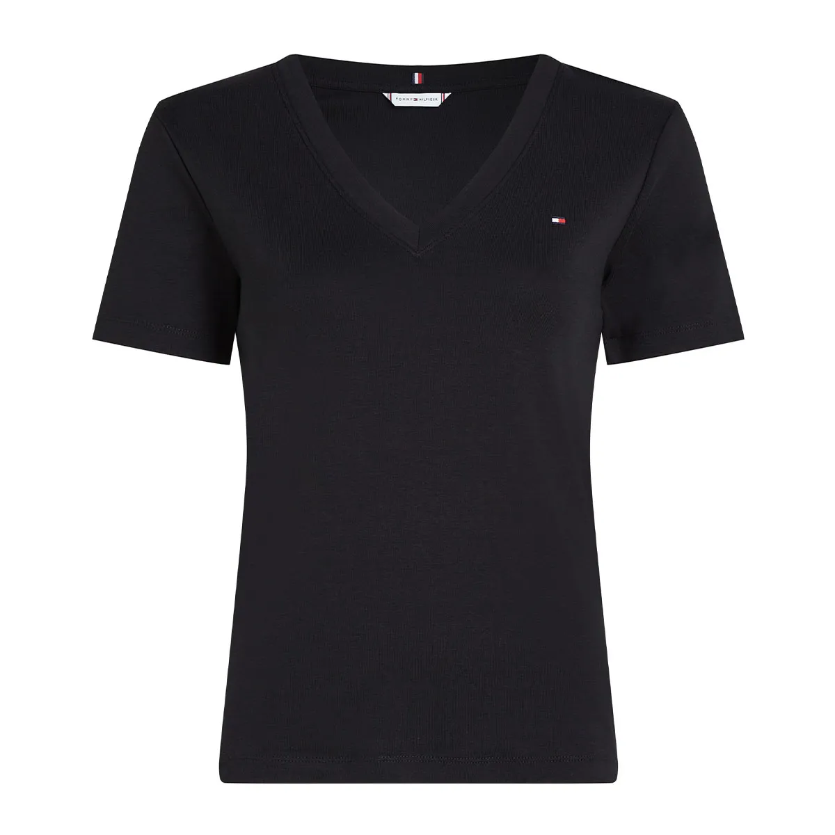 Slim V-neck T-shirt