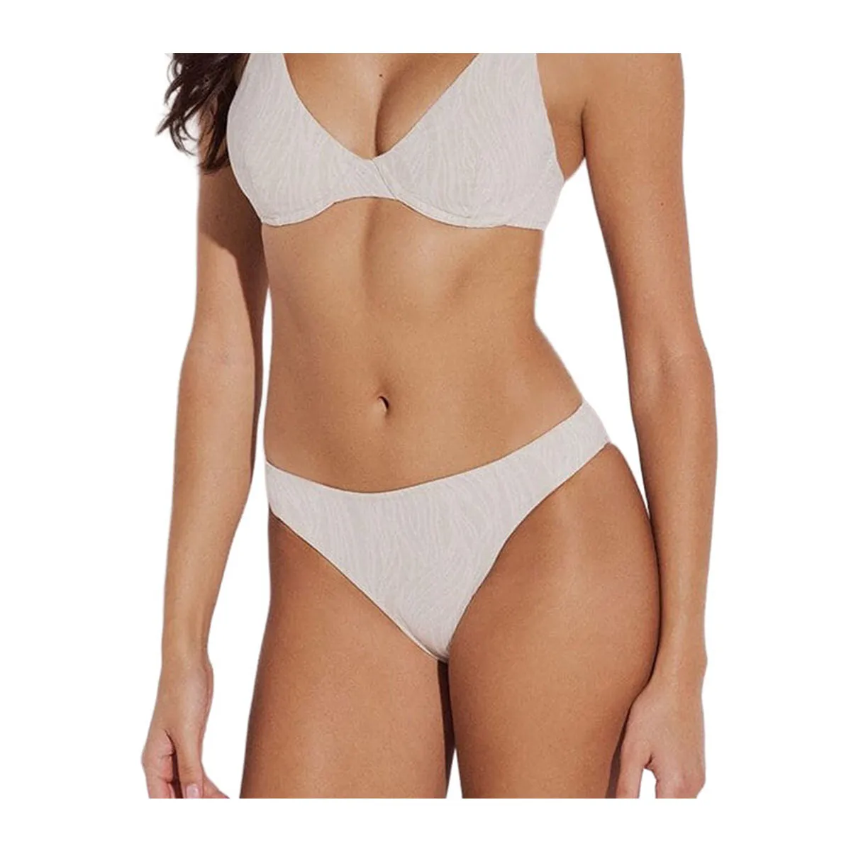 Jacquard bikini slip bottom