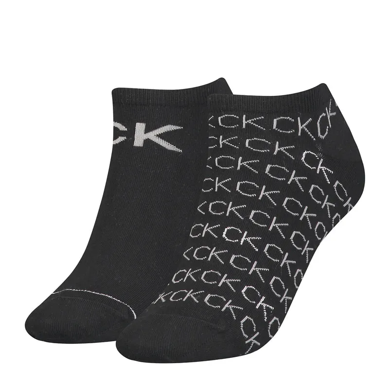 Sneaker all over logo κάλτσες 2 pack