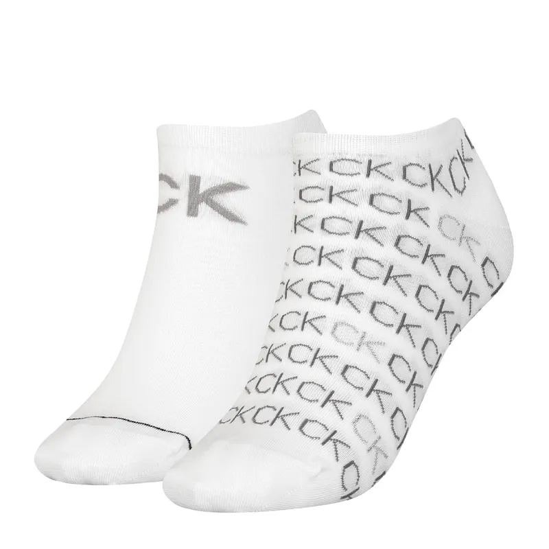 Sneaker all over logo socks 2 pack