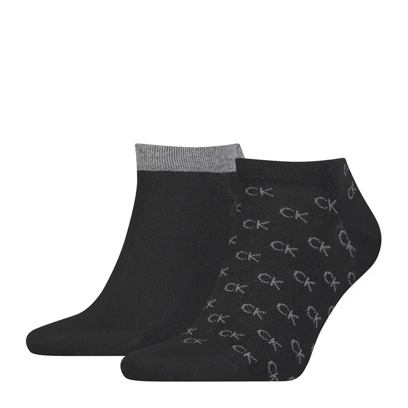 Sneaker all over logo socks 2 pack