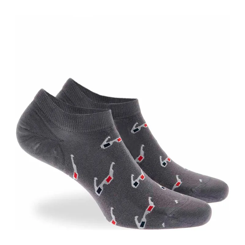 Bamboo 3D glasses sneaker socks