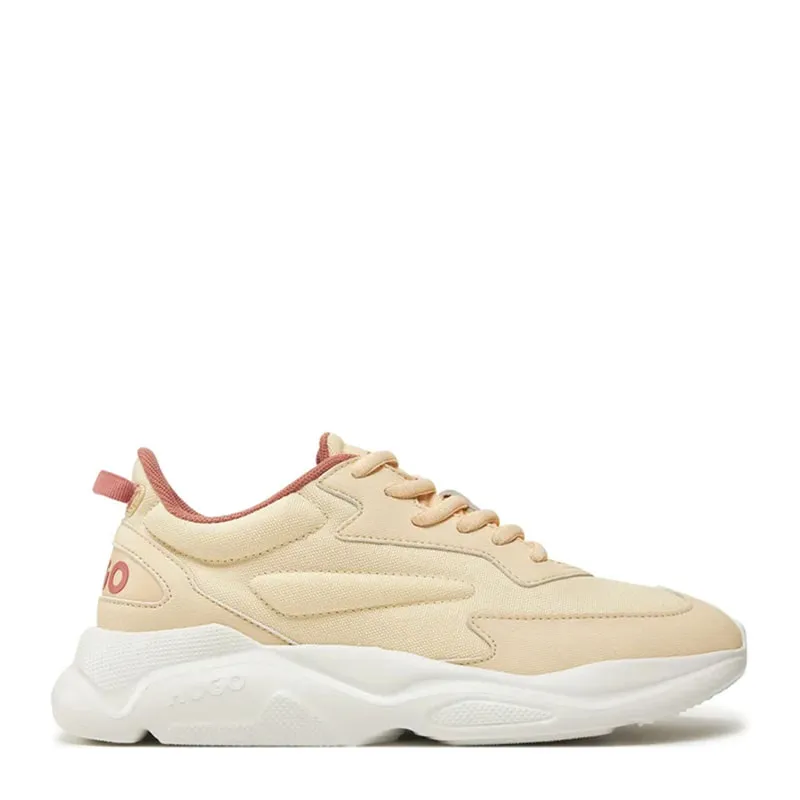 Sneakers με maxi λογότυπο