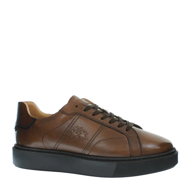 Sneakers με λογότυπο στο πλάι