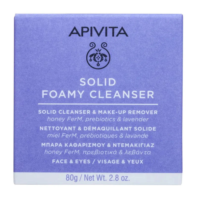 Solid Foamy Cleanser For Face & Eyes