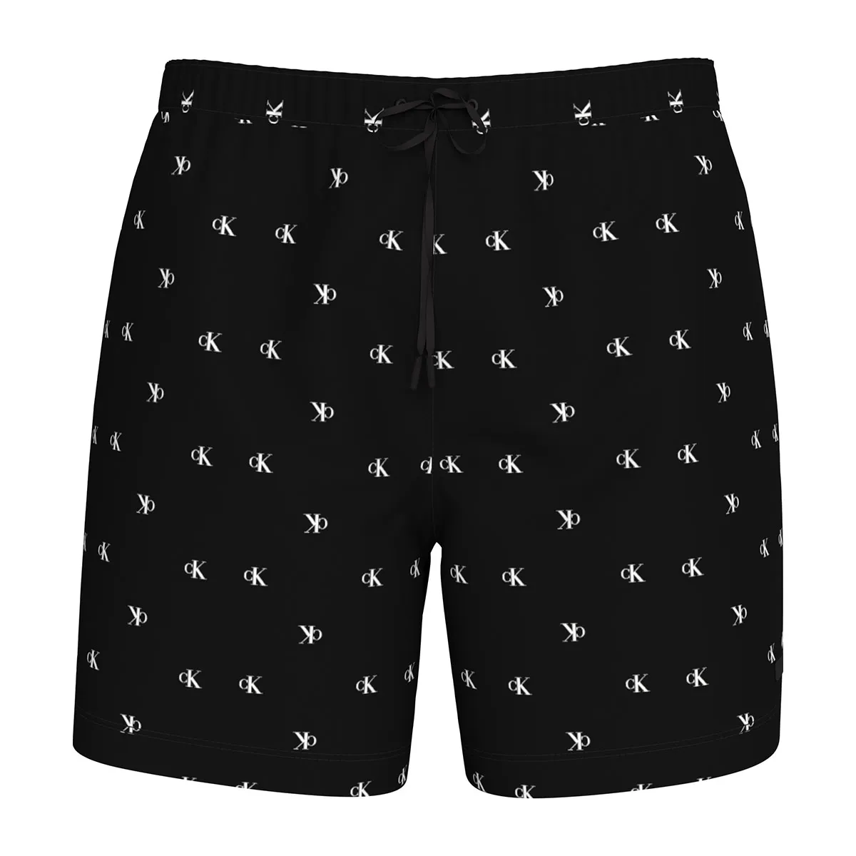 Solid swim shorts