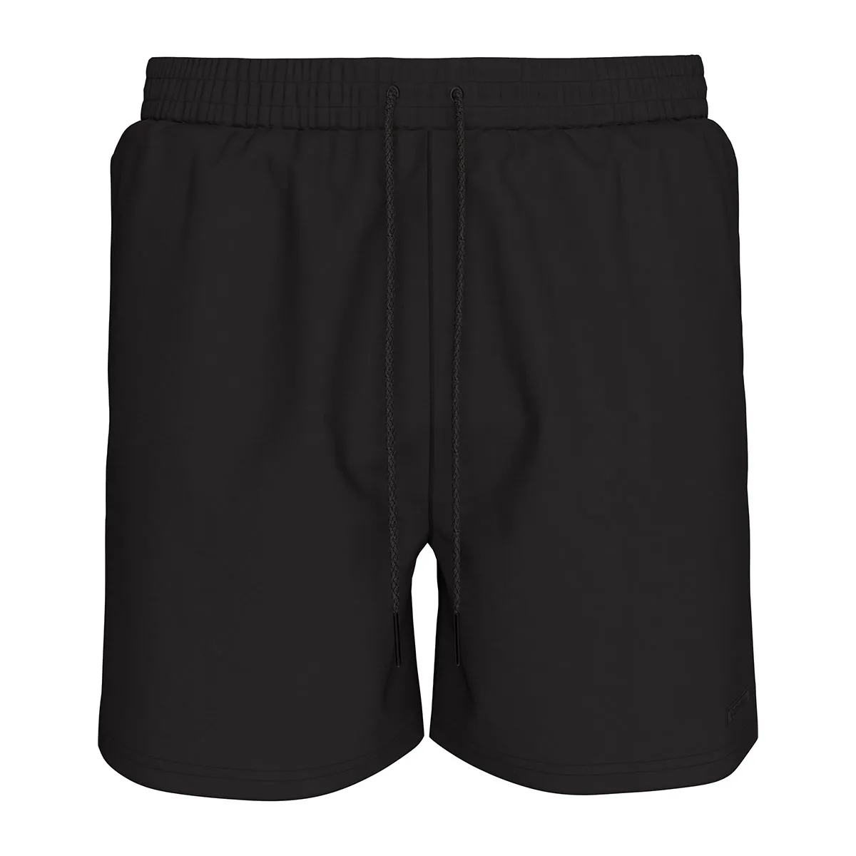 Solid swim shorts