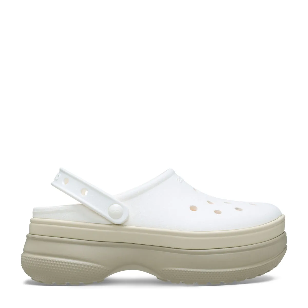 Women's Stacked platform clogs
