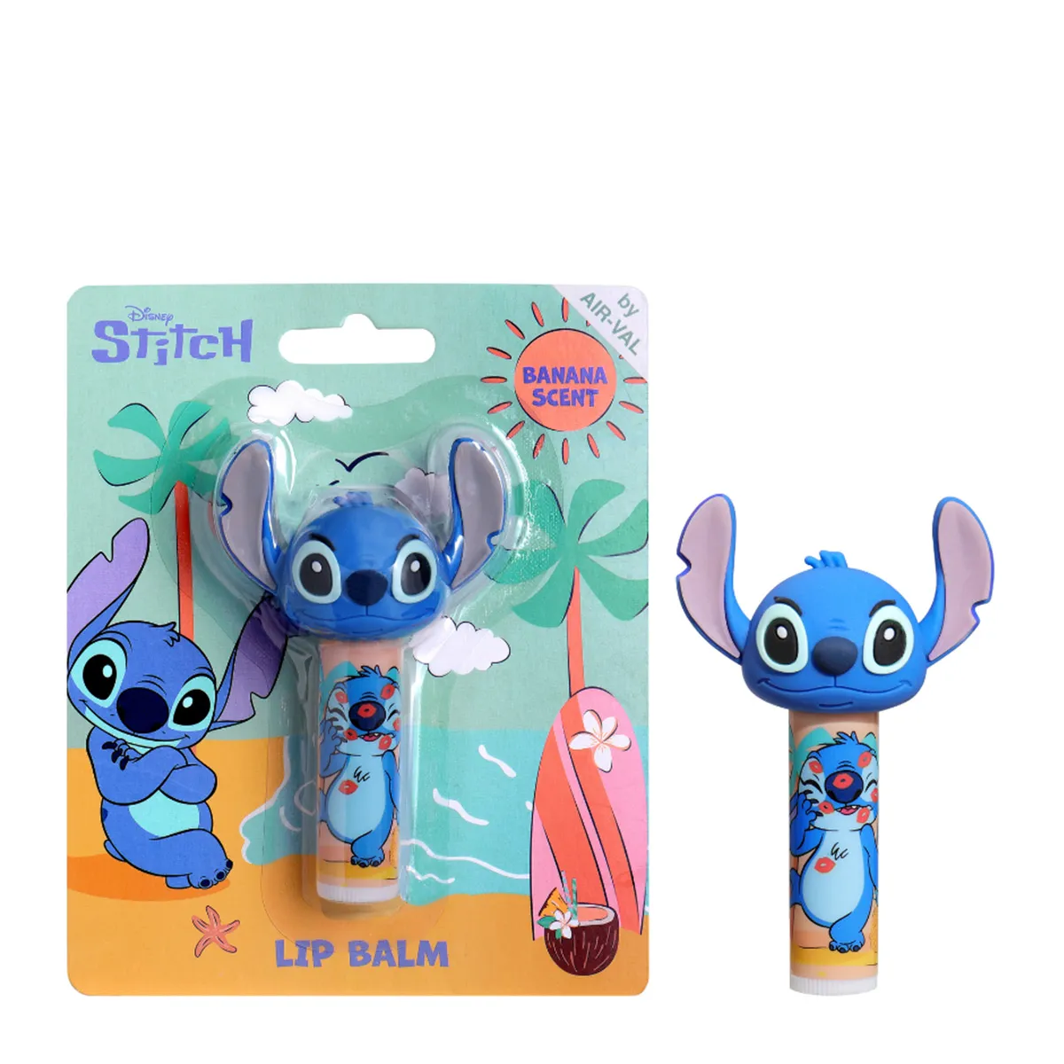 Stitch Lip Balm Head Cap Banana Scent