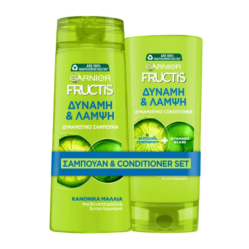 Strength & Shine Shampoo & Conditioner - Promo For Stronger & Healthier Hair