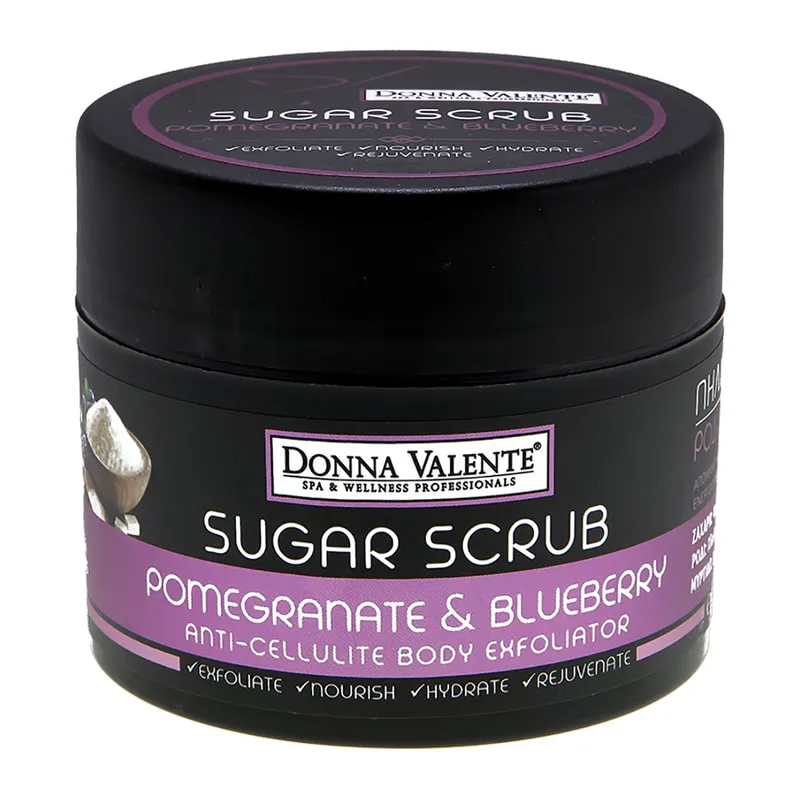 Sugar Body Scrub with Pomegranate & Blueberry