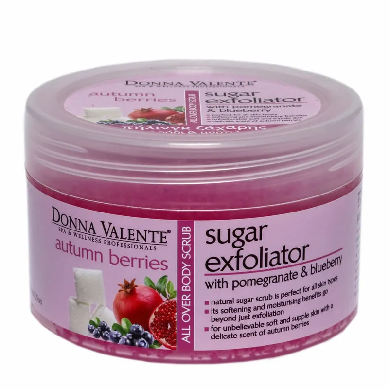 Sugar Body Scrub with Pomegranate & Blueberry
