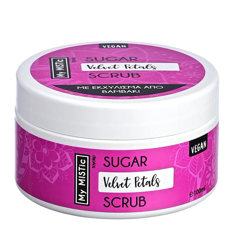 Sugar Scrub Velvet Petals With Cotton My MISTic