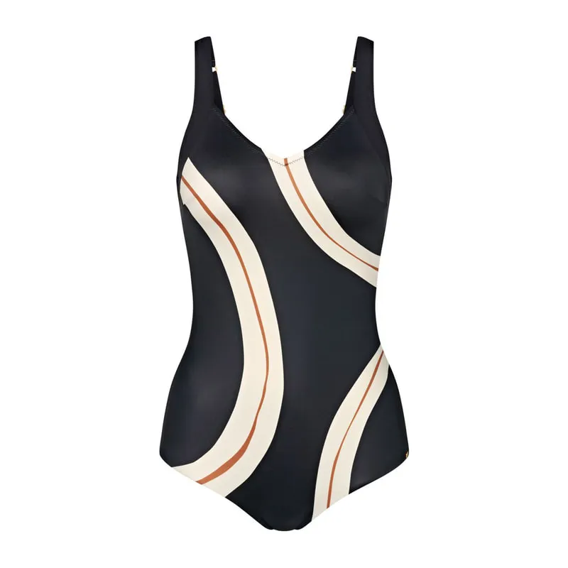 Summer allure op one-piece swimsuit