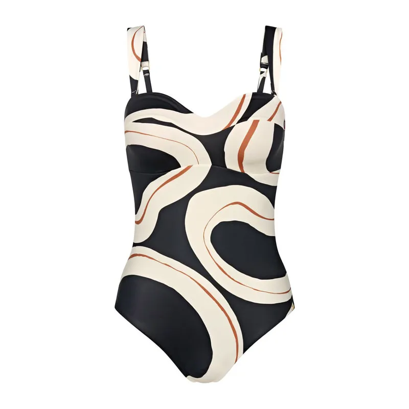 Summer allure opd one-piece swimsuit