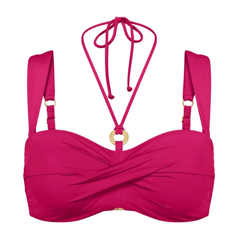 Summer twist dp bikini top