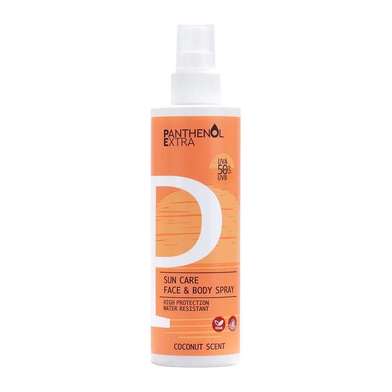 Sun Care Face & Body Spray SPF50 Sunscreen