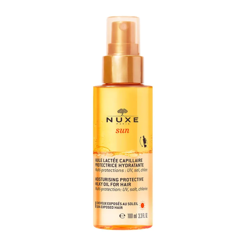 Sun - Moisturizing protective biphasic oil - hair lotion