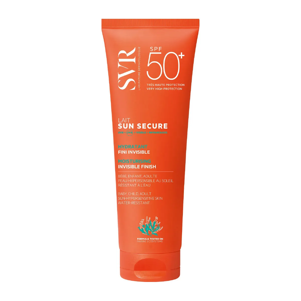 Sun Secure Sunscreen Lait SPF50+ Invisible Hydrating Milk