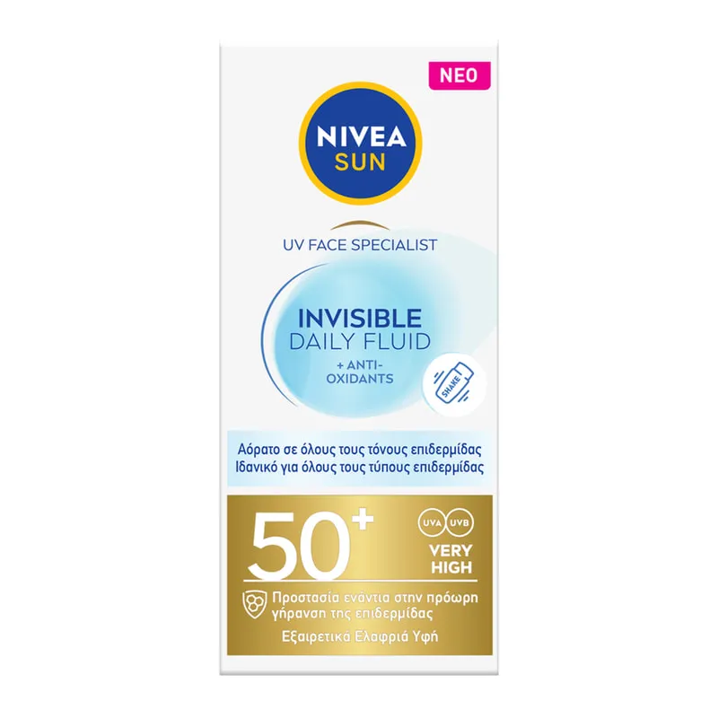 Sun UV Face Invisible Daily Fluid SPF 50+