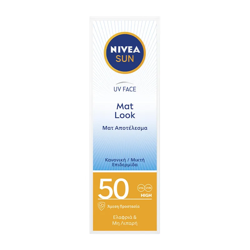 Sun UV Face Mat - Look Cream SPF50