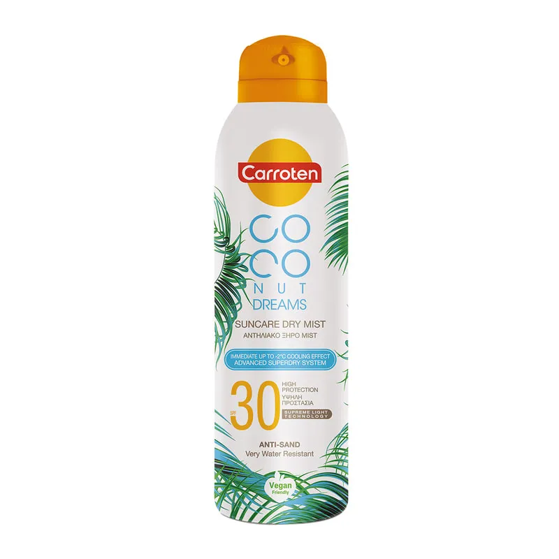 Suncare Coconut Dreams Dry Mist Spray SPF30