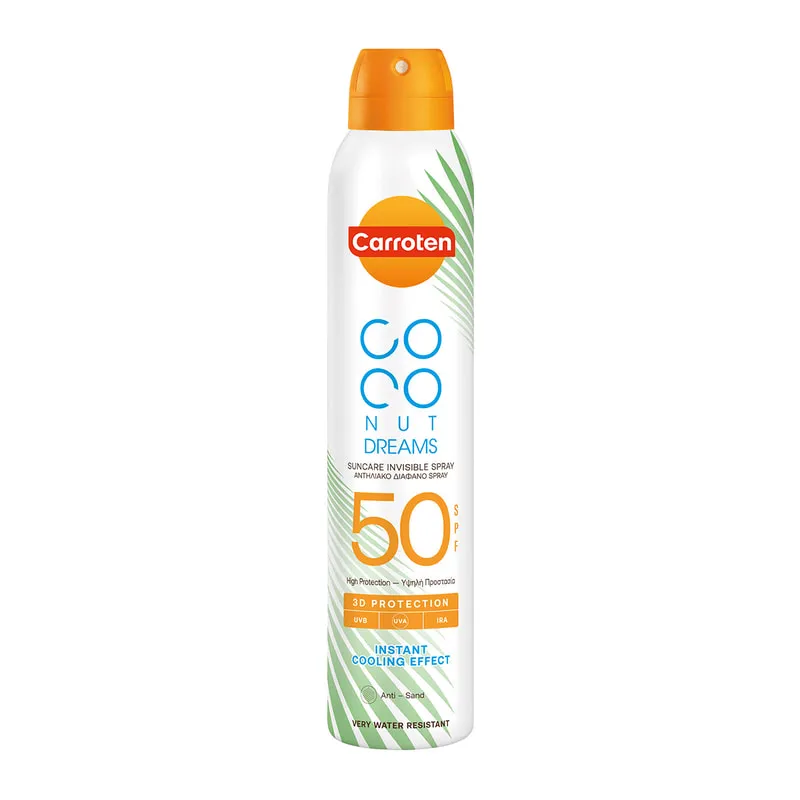 Suncare Coconut Dreams Dry Mist Spray SPF50