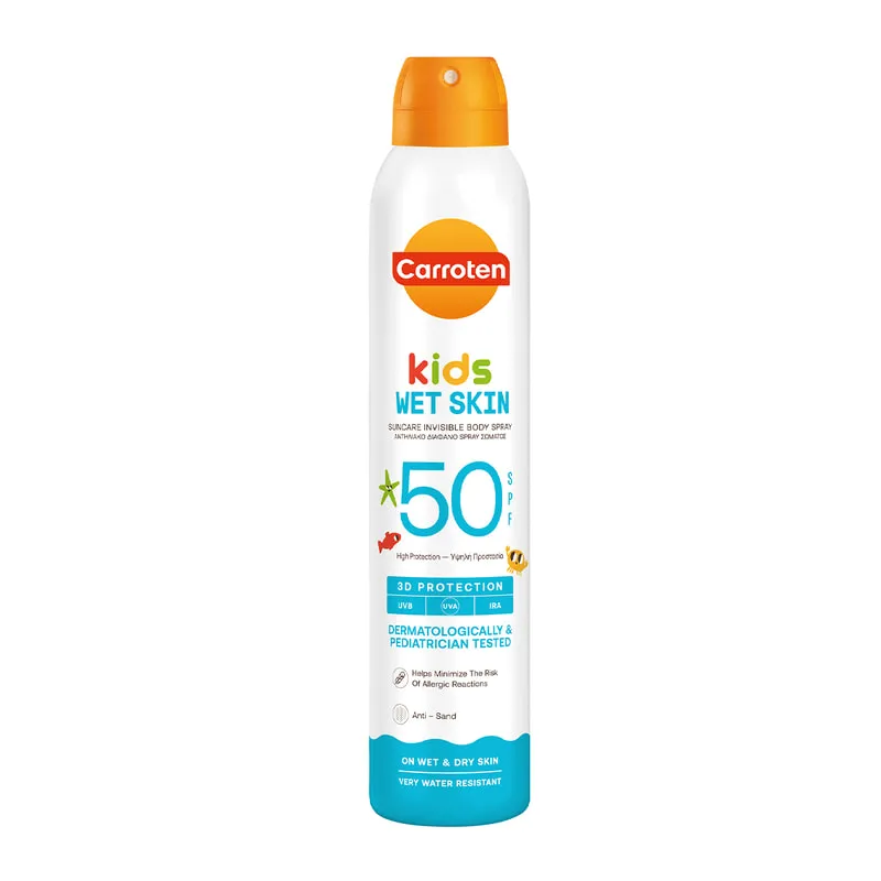 Suncare Kids Invisible Spray Wet Skin Spf50