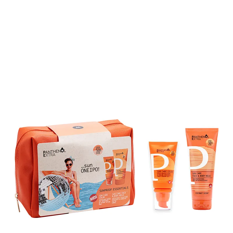 Sunproof Essentials Color SPF50 Αντηλιακό Σετ Προσώπου - Σώματος