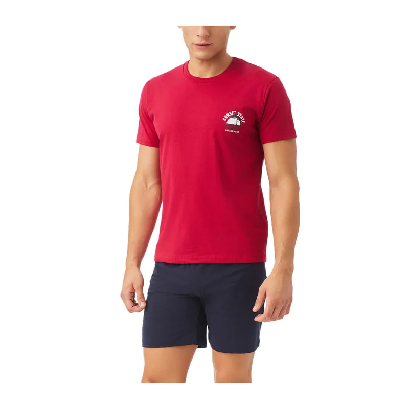 Sunset short-sleeve pyjama set