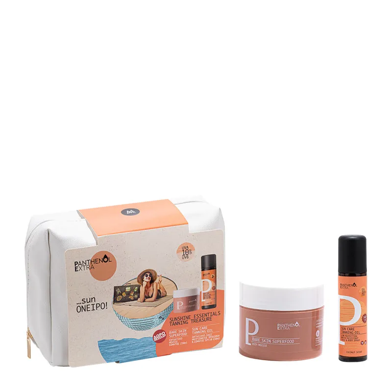 Sunshine Essentials Tanning Treasure Sunscreen Body Set