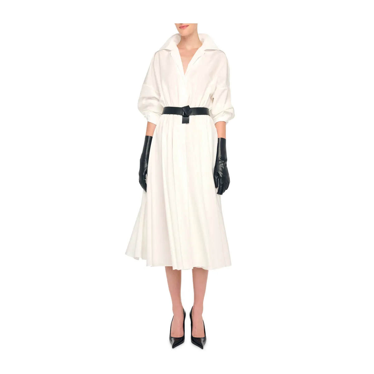 SUPER OVERSIZED FLARED dress