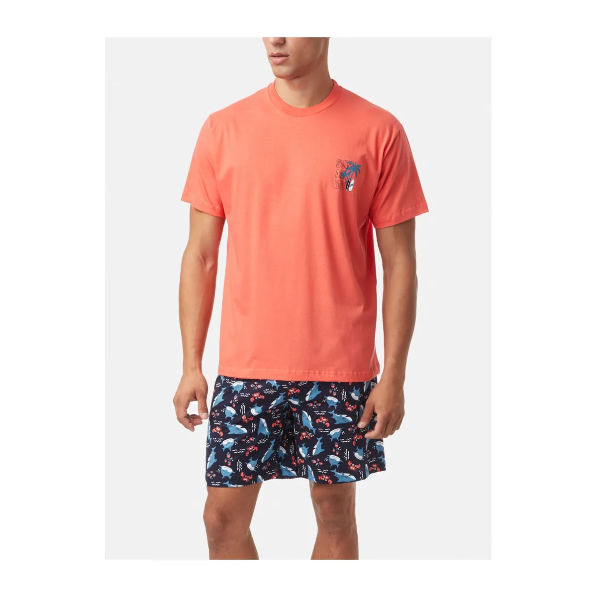 Surf day short sleeve pyjama set