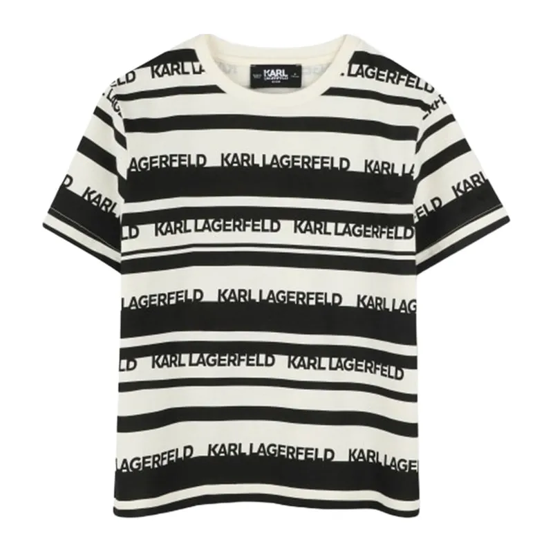 T-Shirt with all over logo